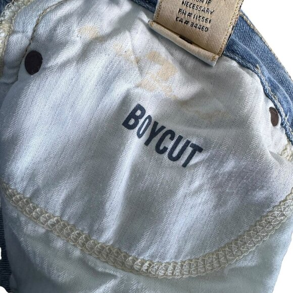 Vintage y2k 7 for all Mankind Blue Distressed Denim Jeans western Maxi Skirt 27 - Picture 7 of 11